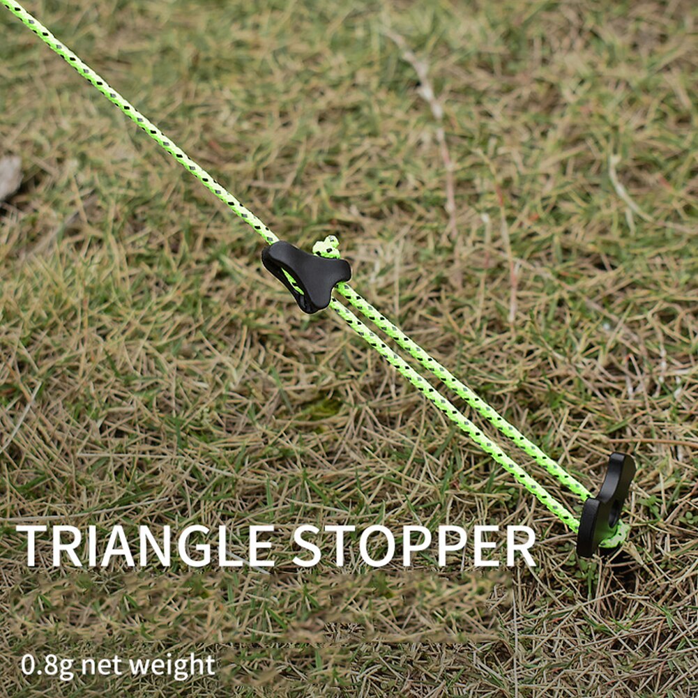 Cheap Goat Tents Camping Tent Rope Buckles Cord Tightener Tools Fastener Adjuster Non Slip Rope Camping Portable Outdoor Elements   